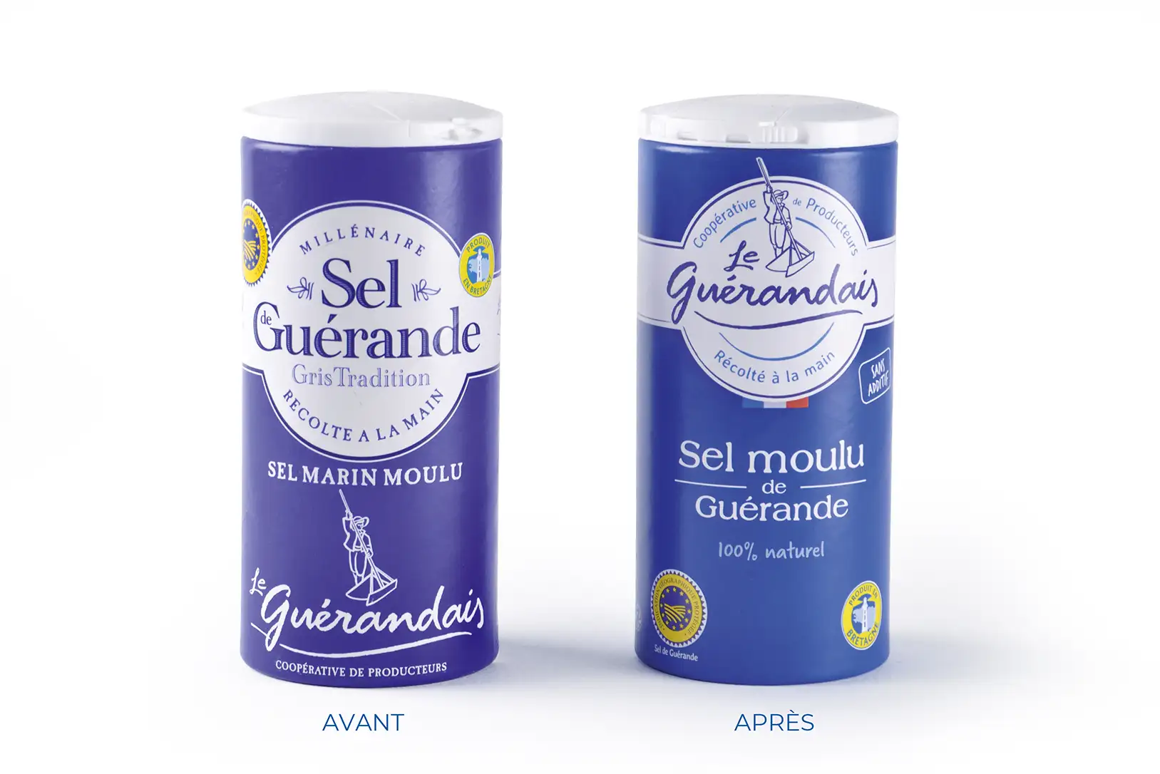 packaging avant après