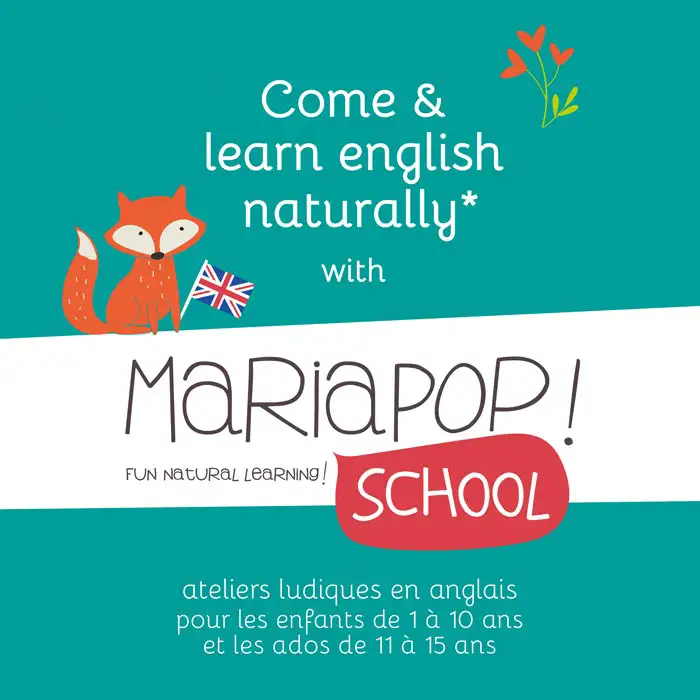 identité logo mariapop school